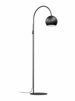 Lattiavalaisimet|Design by Grönlund Round Single -lattiavalaisin 151 cm BLACK