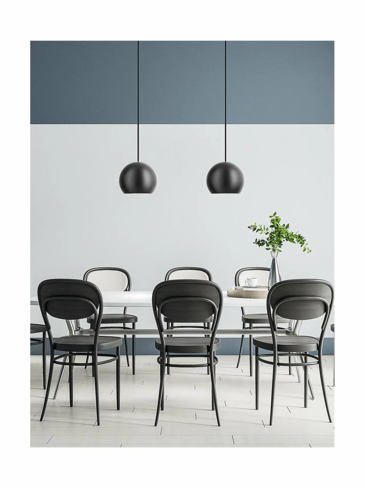 Kattovalaisimet|Design by Grönlund Round-riippuvalaisin 20 cm BLACK