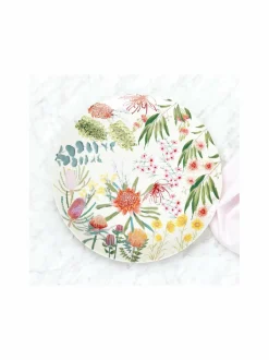 Tarjoiluastiat|Maxwell&Williams Royal Botanic Native Blooms -lautanen GREEN,YELLOW,PINK,LILA