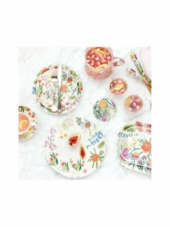 Tarjoiluastiat|Maxwell&Williams Royal Botanic Native Blooms -lautanen GREEN,YELLOW,PINK,LILA