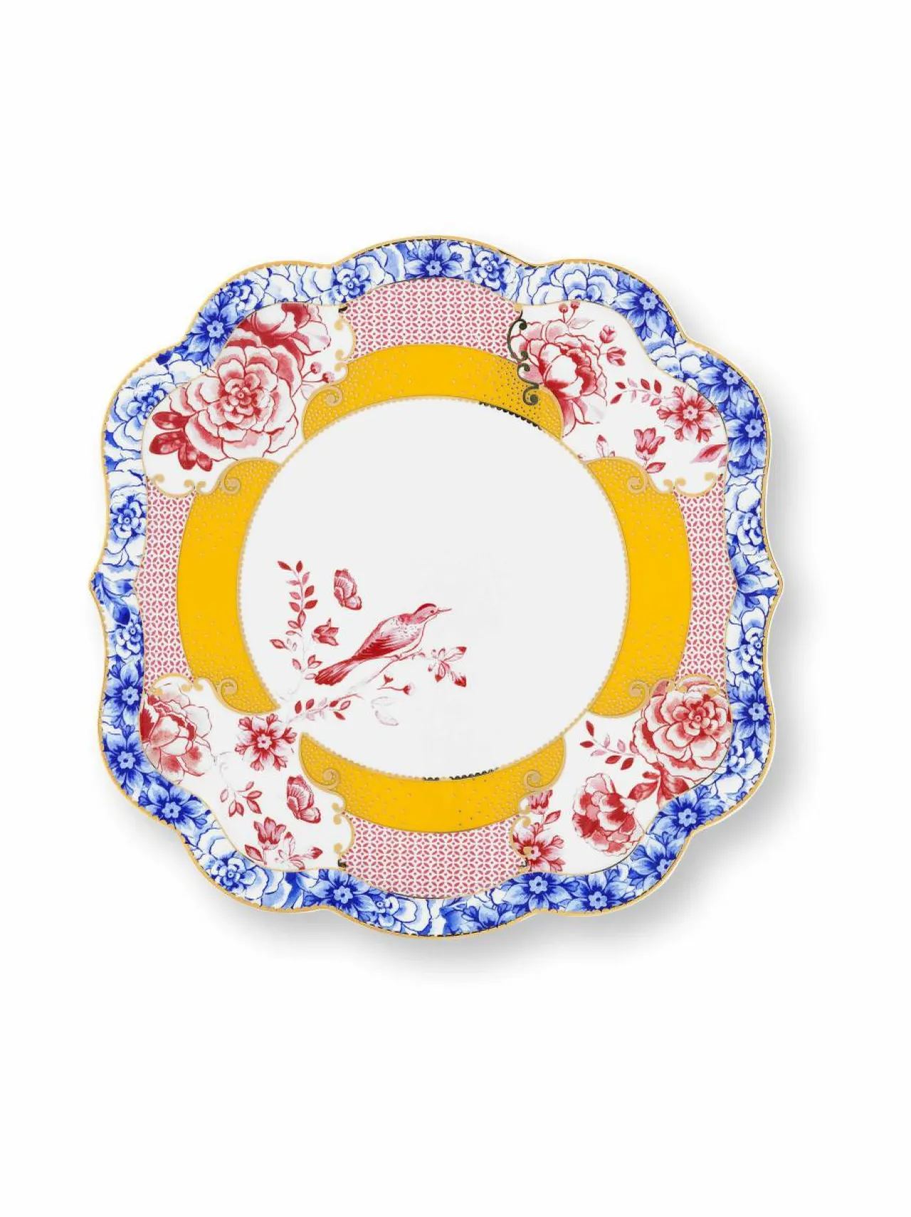 Tarjoiluastiat|PIP Studio Royal-kakkuvati 24 x 24 cm MULTICO