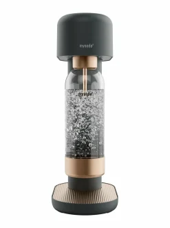 Muut Keittiölaitteet|Mysoda Ruby 2 -hiilihapotuslaite 14 x 24 x 41 cm BLACK COPPER