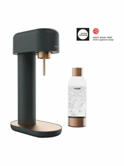 Muut Keittiölaitteet|Mysoda Ruby 2 -hiilihapotuslaite 14 x 24 x 41 cm BLACK COPPER