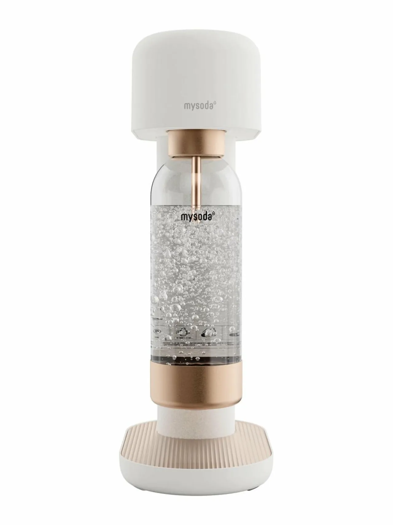 Muut Keittiölaitteet|Mysoda Ruby 2 -hiilihapotuslaite 14 x 24 x 41 cm WHITE COPPER