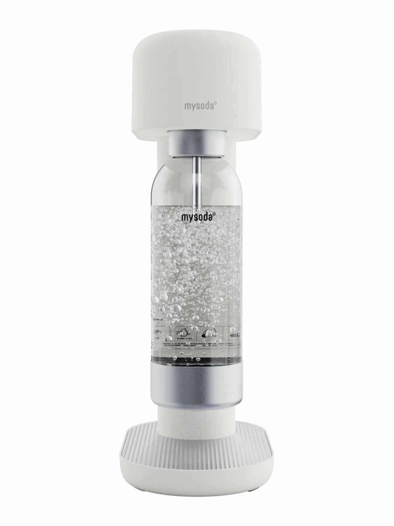 Muut Keittiölaitteet|Mysoda Ruby 2 -hiilihapotuslaite 14 x 24 x 41 cm WHITE SILVER