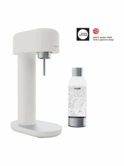 Muut Keittiölaitteet|Mysoda Ruby 2 -hiilihapotuslaite 14 x 24 x 41 cm WHITE SILVER