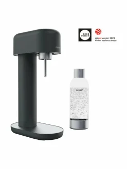 Muut Keittiölaitteet|Mysoda Ruby 2 -hiilihapotuslaite 14 x 24 x 41 cm BLACK SILVER