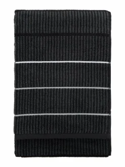 Kylpyhuonetekstiilit|Finlayson Ruoko-pyyhe BLACK/GREY