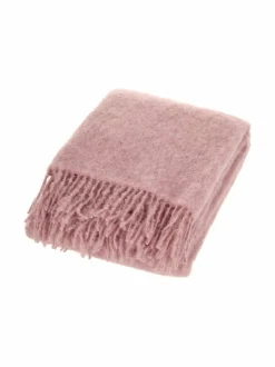 Huovat & Päiväpeitot|Lapuan Kankurit Saaga Uni -mohairvillahuopa VAALEANPUNAINEN