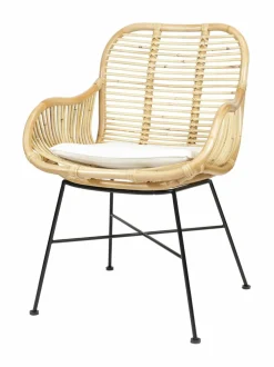 Puutarhakalusteet & Pehmusteet|Parolan Rottinki Saha-tuoli GRAPHITE