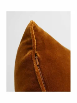 Sisustustyynyt|Gant Home Samettinen tyynynpäällinen, 50 x 50 cm 244 CUMIN BEIGE