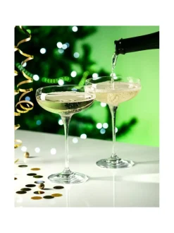 Lasit|Krosno Samppanjalasi Coupe Harmony 280ml (6kpl)