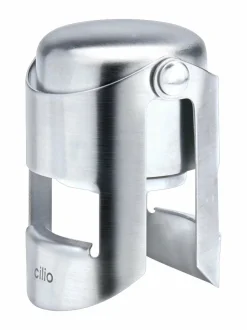 Baari- & Viinitarvikkeet|Cilio Samppanjapullonkorkki SILVER