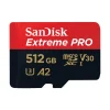 Kamerat|Sandisk Extreme Pro 512GB MicroSDXC (200MB/s) UHS-I (U3 / V30 / A2 / C10) muistikortti
