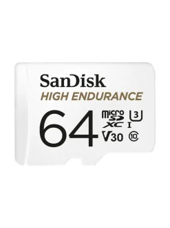 Kamerat|Sandisk High Endurance (U3 / Class 10 / V30) 64GB microSDXC muistikortti