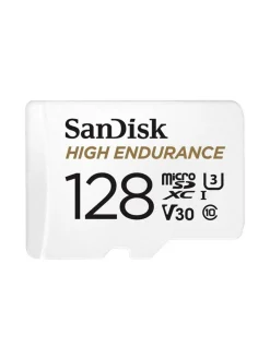 Kamerat|Sandisk High Endurance (U3 / Class 10 / V30) 128GB microSDXC muistikortti