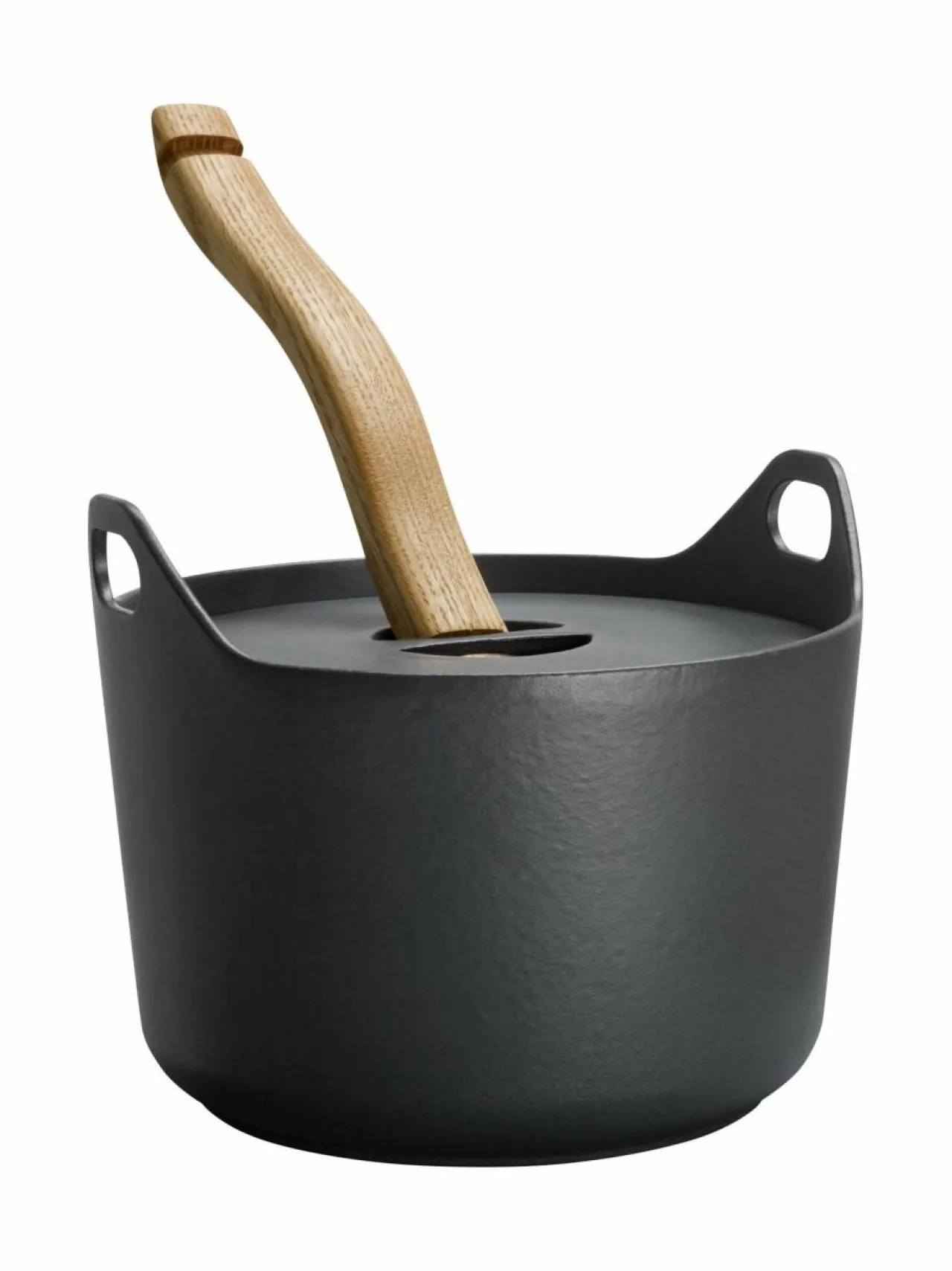 Keitto- & Paistoastiat|Iittala Sarpaneva-valurautapata 3 l MUSTA