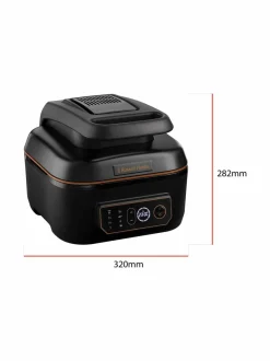 Grillit & Grillitarvikkeet|Russell Hobbs Satisfry Air & Grill Multi Airfryer -monitoimikeitin 5,5 L BLACK