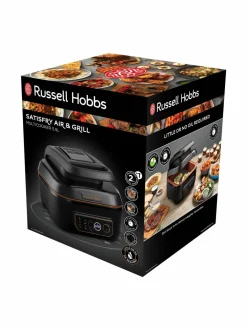 Grillit & Grillitarvikkeet|Russell Hobbs Satisfry Air & Grill Multi Airfryer -monitoimikeitin 5,5 L BLACK