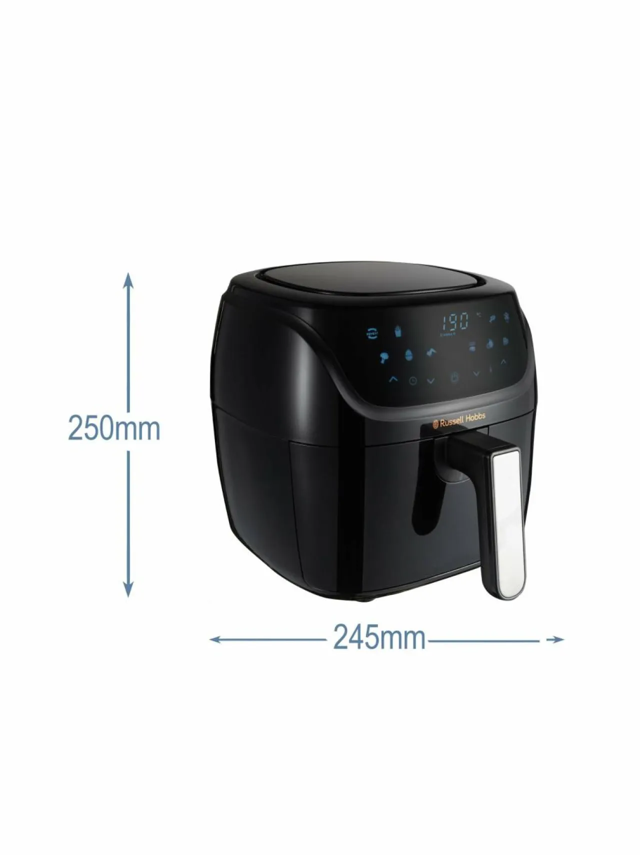 Muut Keittiölaitteet|Russell Hobbs SatisFry Air Medium -ilmafriteerauskeitin BLACK