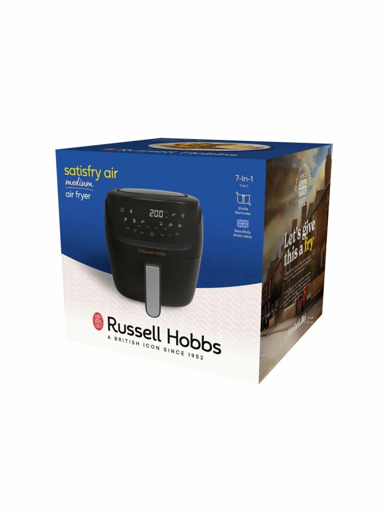 Muut Keittiölaitteet|Russell Hobbs SatisFry Air Medium -ilmafriteerauskeitin BLACK