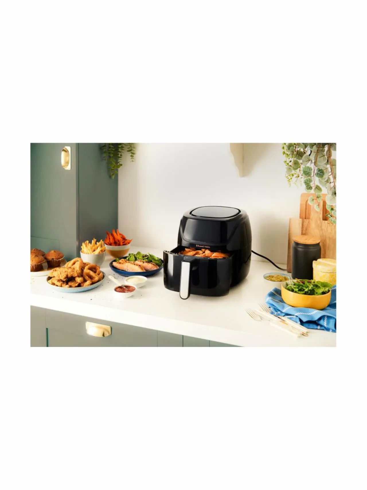 Muut Keittiölaitteet|Russell Hobbs SatisFry Air Medium -ilmafriteerauskeitin BLACK