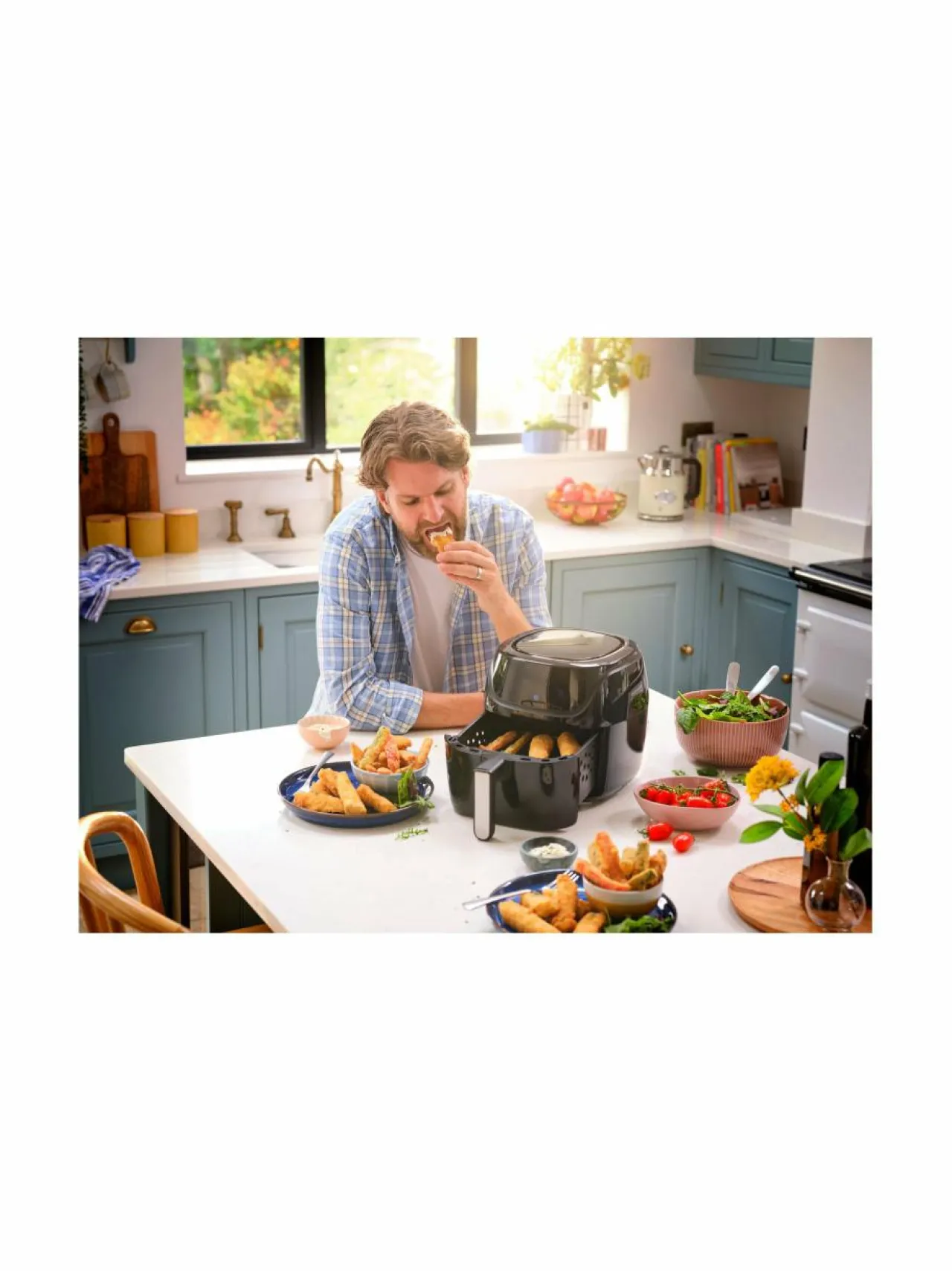 Muut Keittiölaitteet|Russell Hobbs SatisFry Air Medium -ilmafriteerauskeitin BLACK