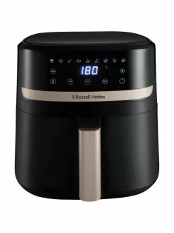 Grillit & Grillitarvikkeet|Russell Hobbs Satisfry Airfryer ilmafriteerauskeitin, 8.3L BLACK