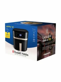 Grillit & Grillitarvikkeet|Russell Hobbs Satisfry Airfryer ilmafriteerauskeitin, 8.3L BLACK
