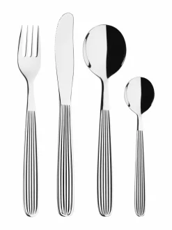 Aterimet & Tarjoiluvälineet|Iittala Scandia-aterinsetti, 24 osaa TERÄS