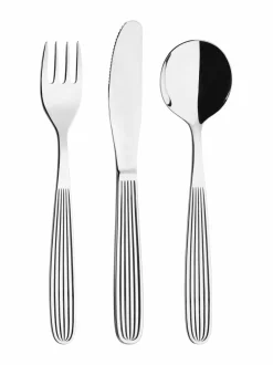 Aterimet & Tarjoiluvälineet|Iittala Scandia-jälkiruokalusikka STEEL