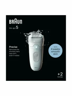 Ihokarvanpoisto|Braun SE5011 Epilator Silk-épil 5 -epilaattori WHITE