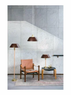 Lattiavalaisimet|Innolux Senator-lattiavalaisin BROWN + BRASS