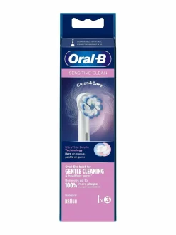 Hampaidenhoito|Oral-B Sensitive Clean -vaihtoharjat 3-pack WHITE