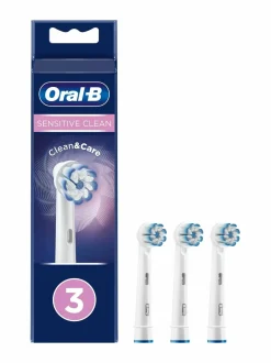 Hampaidenhoito|Oral-B Sensitive Clean -vaihtoharjat 3-pack WHITE