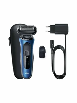 Ihokarvanpoisto|Braun Series 6 61-B1000s Wet & Dry -parranajokone BLACK