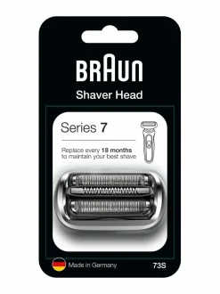 Ihokarvanpoisto|Braun Series 7 73S -parranajokoneen teräverkko ja terät SILVER
