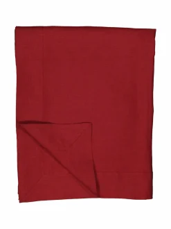 Keittiö- & Kattaustekstiilit|Villa Stockmann Sevilla-pellavapöytäliina 160 x 220 cm RED
