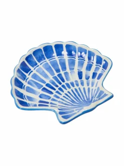 Tarjoiluastiat|Lexington Shell Small -tarjoiluastia WHITE/BLUE