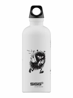 Tee, Kahvi & Vesi|Sigg X Moomin Haisuli -juomapullo 0.6 l WHITE