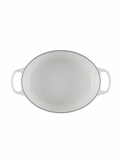 Keitto- & Paistoastiat|Le Creuset Signature Oval -valurautapata 27 cm WHITE