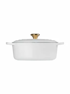 Keitto- & Paistoastiat|Le Creuset Signature Oval -valurautapata 27 cm WHITE