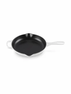 Keitto- & Paistoastiat|Le Creuset Signature Round -valurautapannu 23 cm WHITE