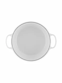 Keitto- & Paistoastiat|Le Creuset Signature Round -valurautapata 28 cm WHITE