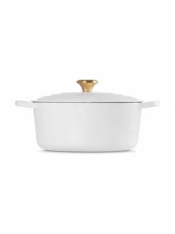 Keitto- & Paistoastiat|Le Creuset Signature Round -valurautapata 28 cm WHITE