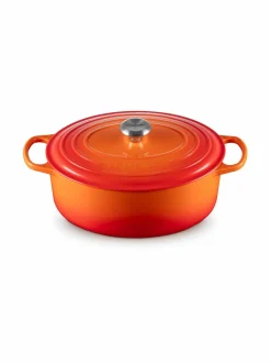 Keitto- & Paistoastiat|Le Creuset Signature-pata, ovaali 6,3 l VOLCANIC