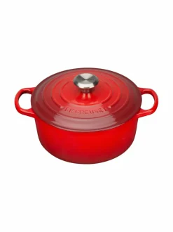 Keitto- & Paistoastiat|Le Creuset Signature-pata, pyöreä 4,2 l PUNAINEN