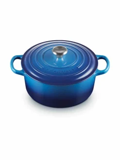 Keitto- & Paistoastiat|Le Creuset Signature-pata, pyöreä 3,3 l AZURE