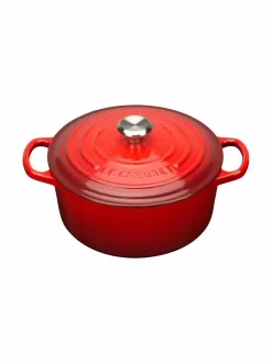 Keitto- & Paistoastiat|Le Creuset Signature-pata, pyöreä 3,3 l PUNAINEN