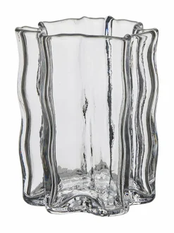 Ruukut & Istutusastiat|Wikholm Form Silke-lasimaljakko 12 x 15 cm CLEAR